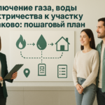    Подключение газа, воды и электричества к участку в Балаково по шагам. Кирилл