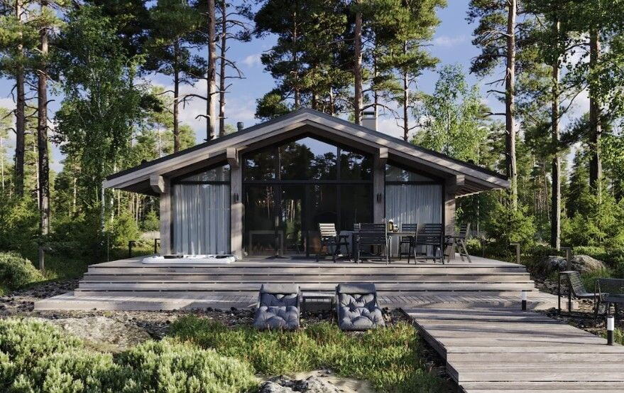 Деревянные бани: Женева (каркас), Берлин (клееный брус), Магдебург (брус), Эльмир (бревно)