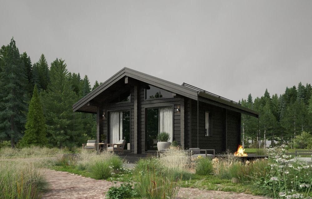 Деревянные бани: Женева (каркас), Берлин (клееный брус), Магдебург (брус), Эльмир (бревно)