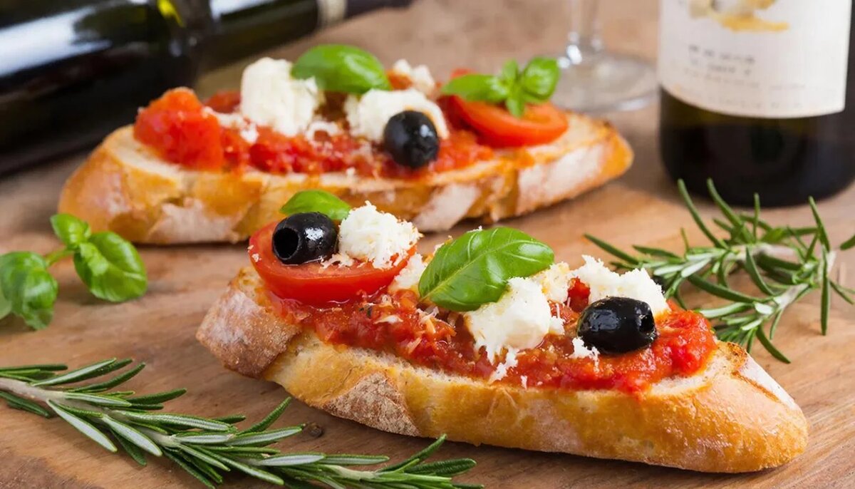 брускеита ( брускетта )