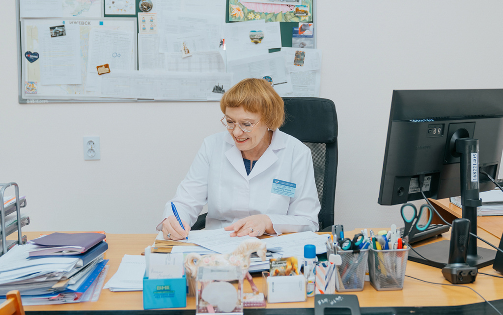  Наталия Комиссарова – практикующий врач высшей категории. Фото: Мария Бакланова