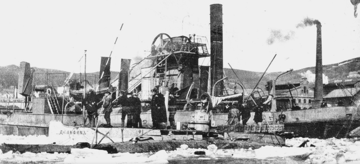 Подовдная лодка "Дельфин" во Владивостоке