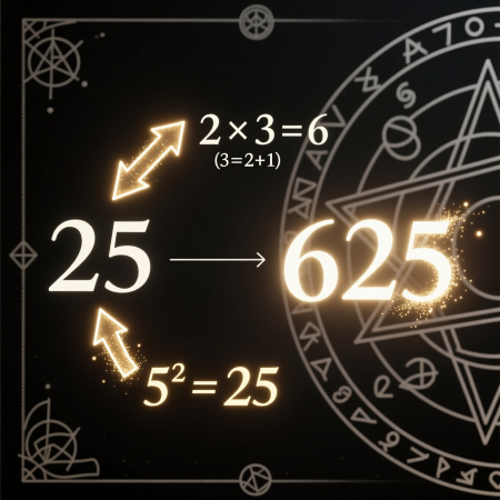 Волшебство чисел! Умножьте цифру десятков на следующее число и припишите «25» — готово!