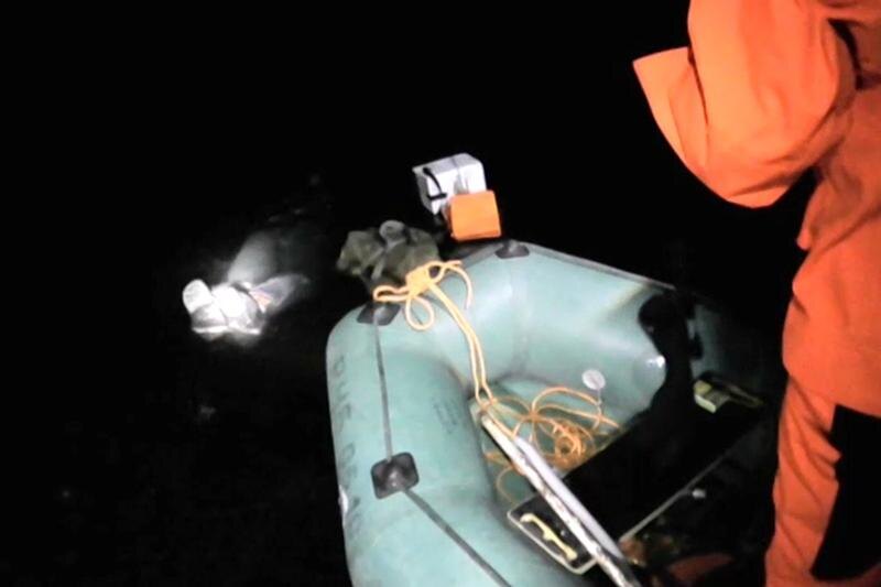    Поисково-спасательная служба. Транспортировка тела утонувшего