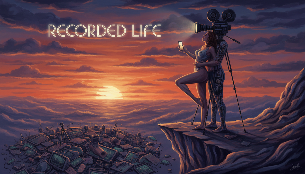 Атмосфера полной подмены реальной жизни ее съемкой