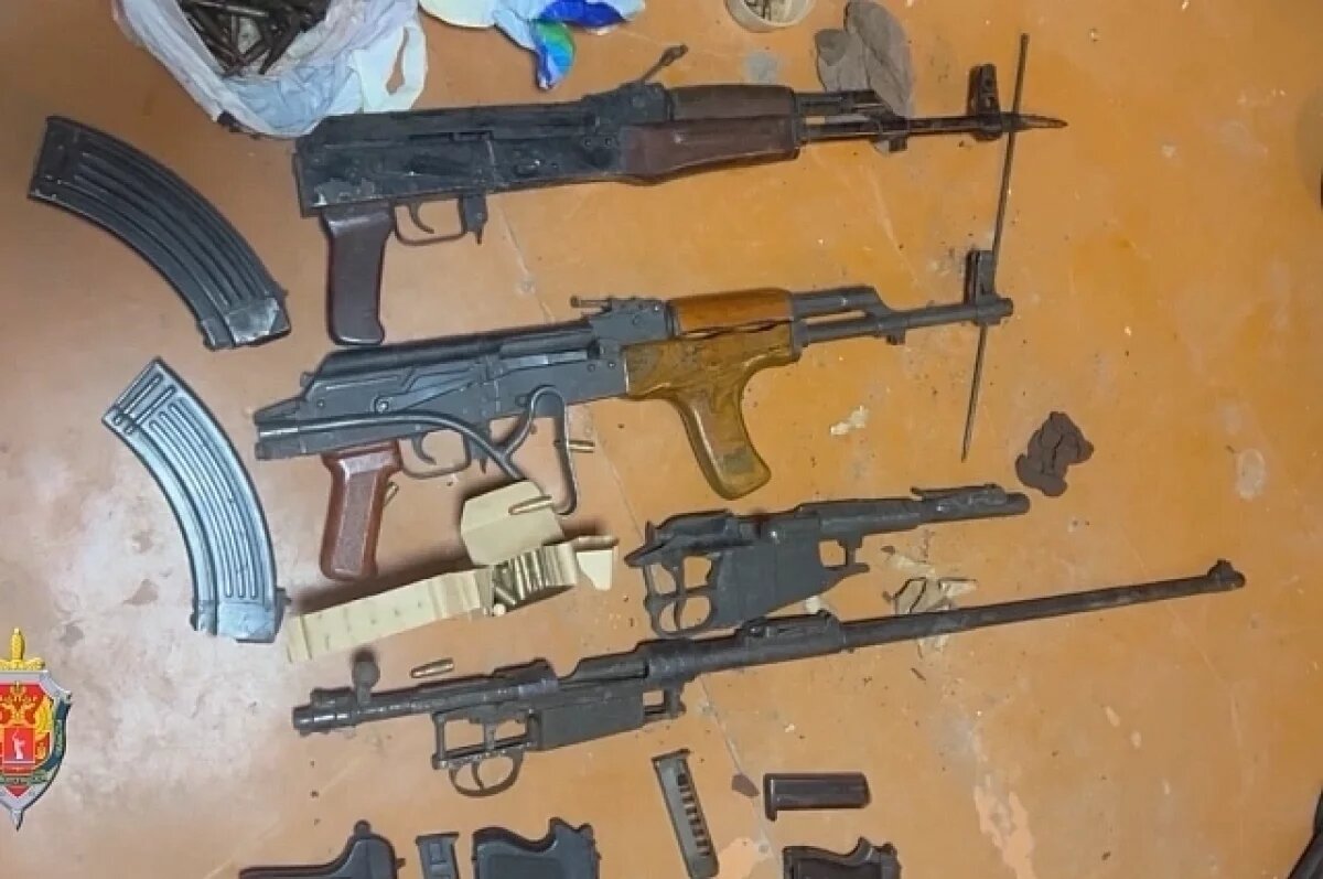    Оружейный арсенал изъяли у волгоградца