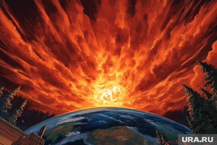 На Солнце зафиксировали крупную вспышку

Фото: Создано в Midjourney © URA.RU