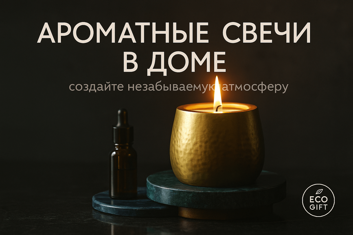    Создайте атмосферу праздника с ароматическими инсталляциями и свечами Марина Погодина