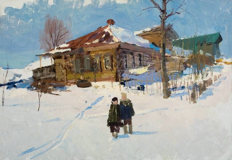 Горинов Спартак Петрович, Зимний пейзаж