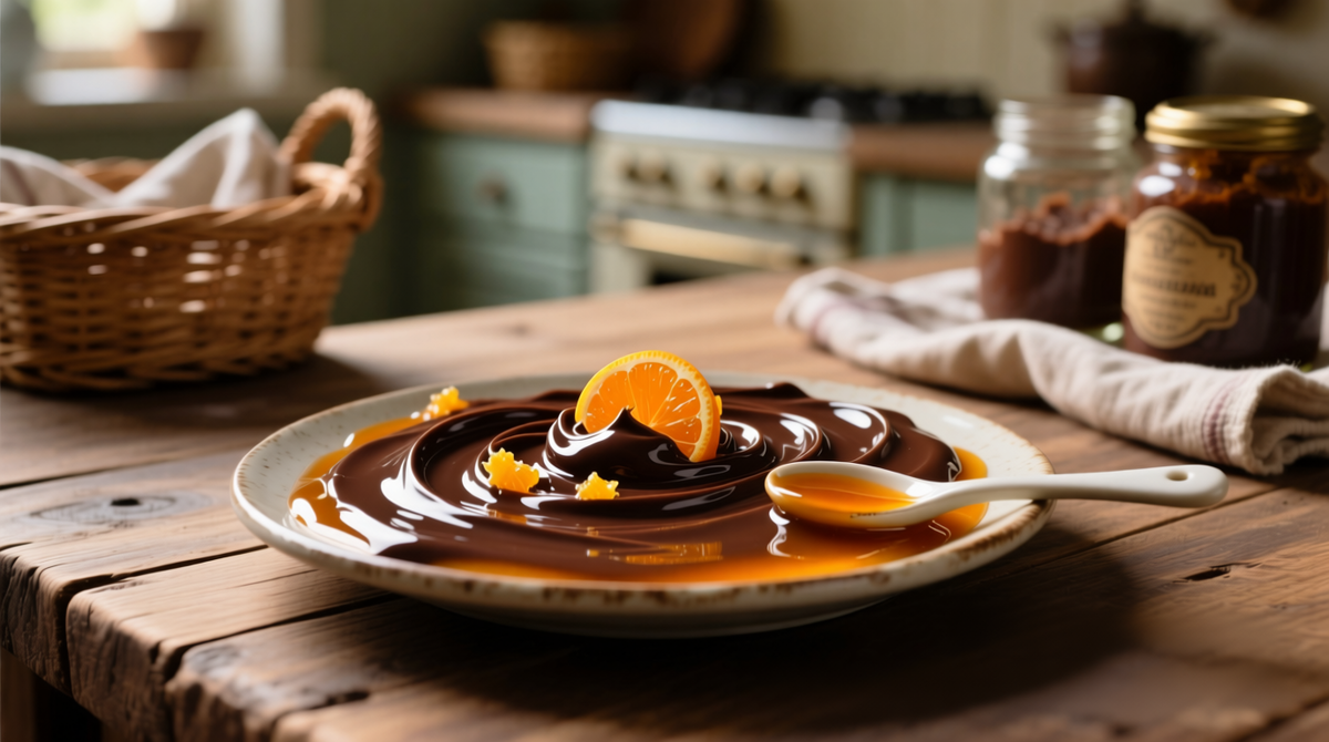 Апельсиново-шоколадный джем