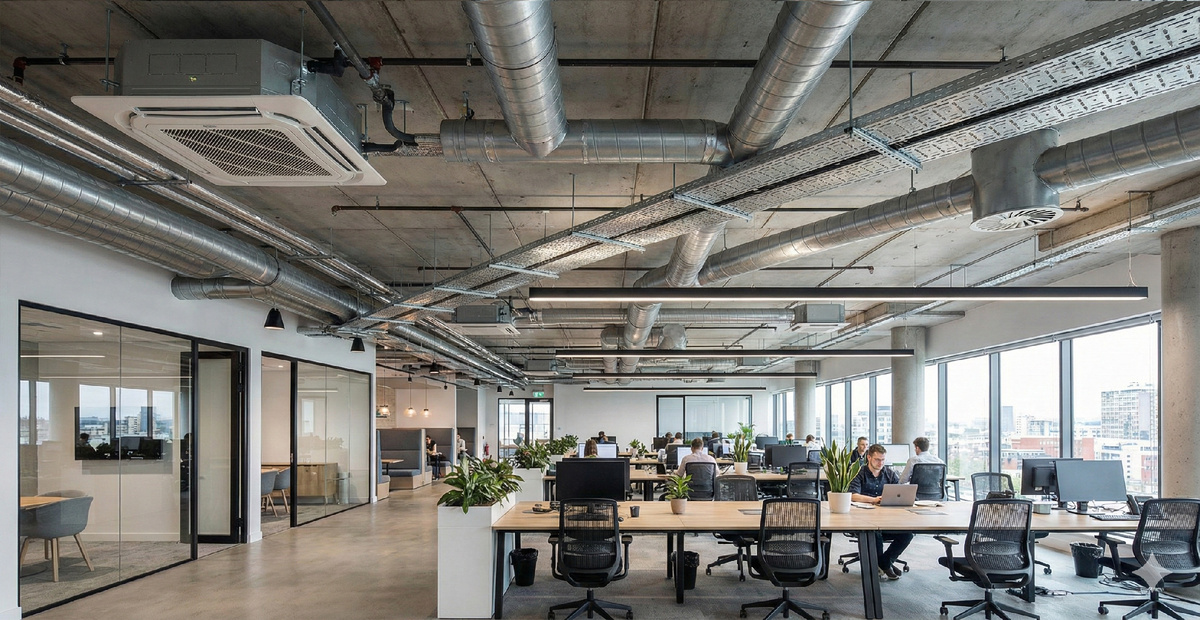 Чиллер или VRF? Что на самом деле выгоднее для офиса в 2026 году