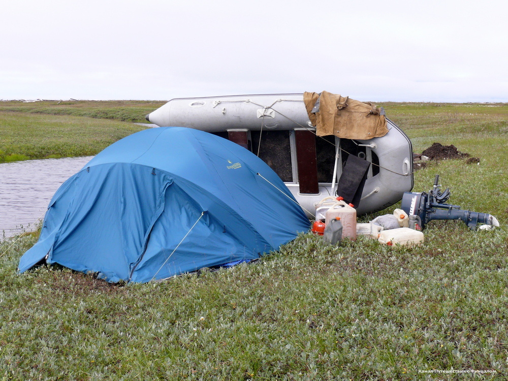 Море Лаптевых, губа Буор-Хая. 2008 год когда тримарана еще не было, а экспедиции уже были. 
