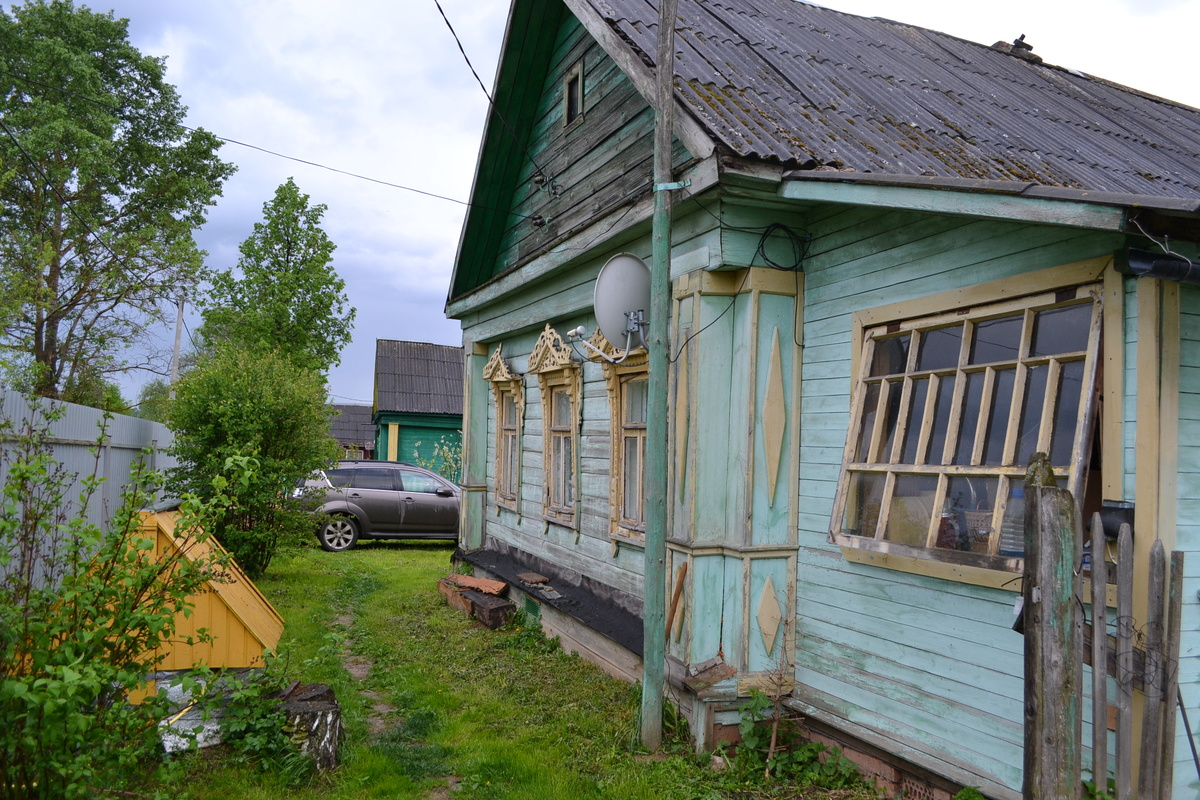 Мамин дом в 2016 году. Сейчас он не сильно изменился)