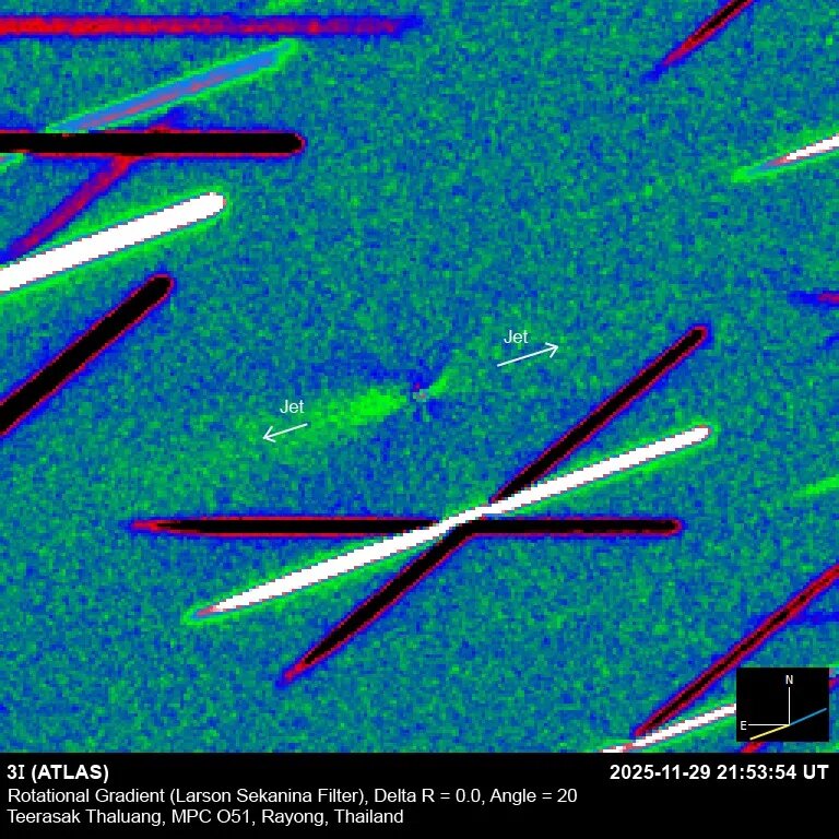 3I/ATLAS. Наблюдение от 29.11.2025