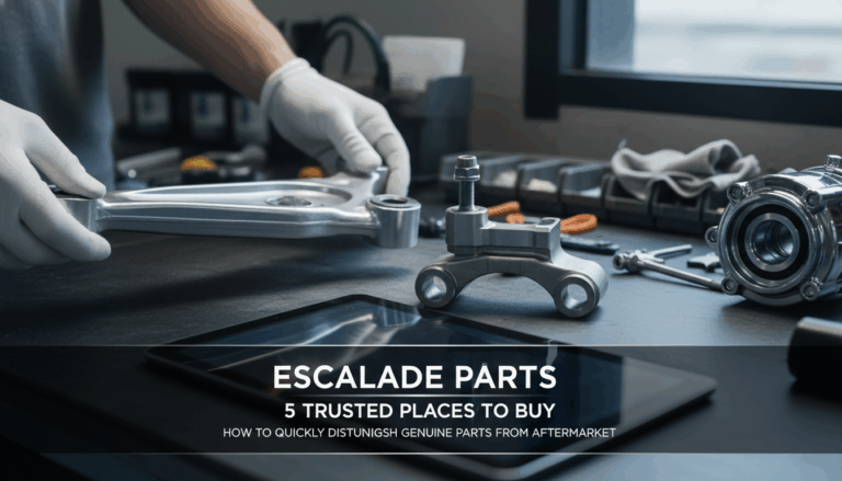    Запчасти Escalade: 5 проверенных мест покупки и как быстро отличить оригинал от аналога lucky247187Q