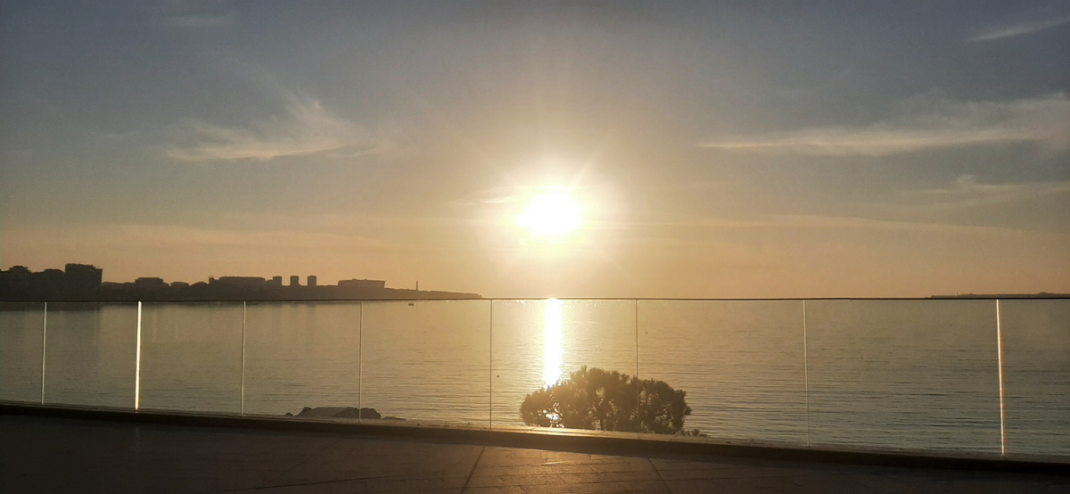 Закат сфоткала.