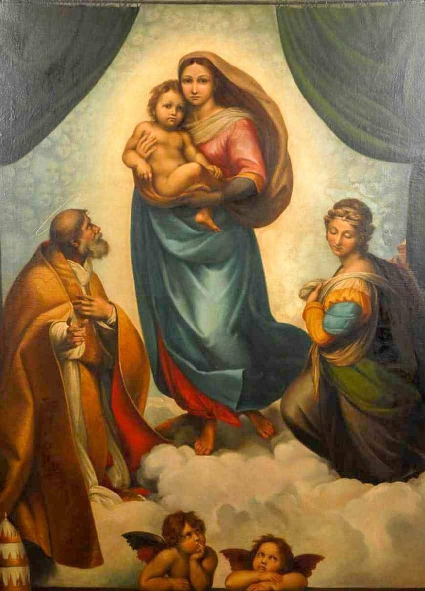 «Сикстинская Мадонна» Рафаэля Санти.