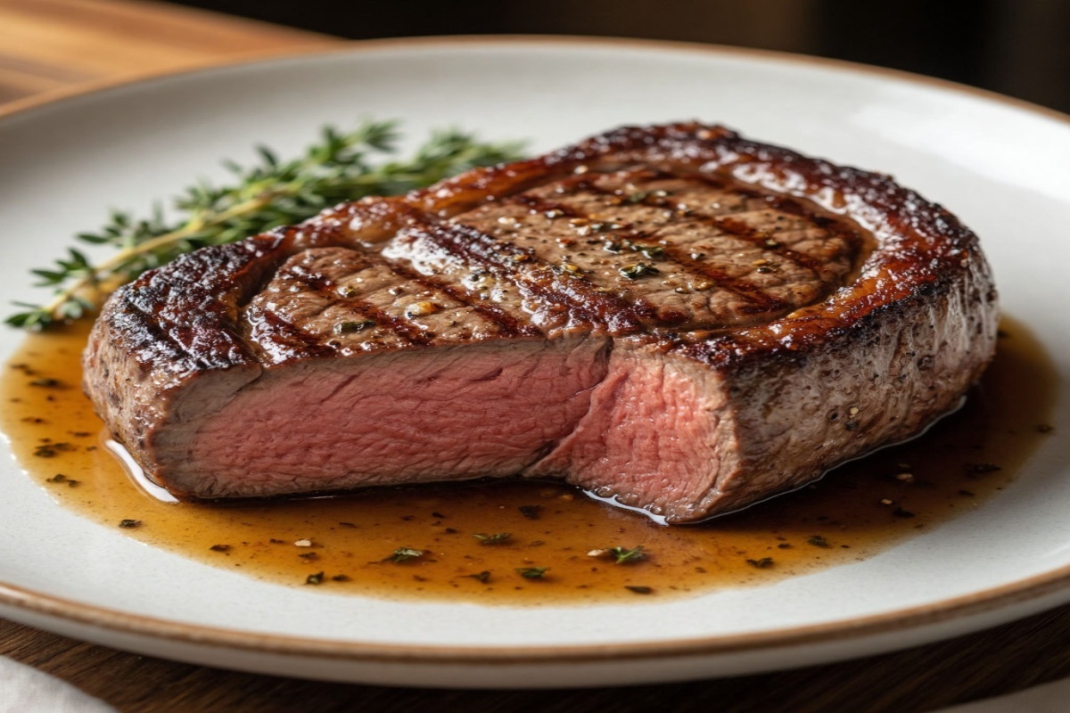 Готовый стейк