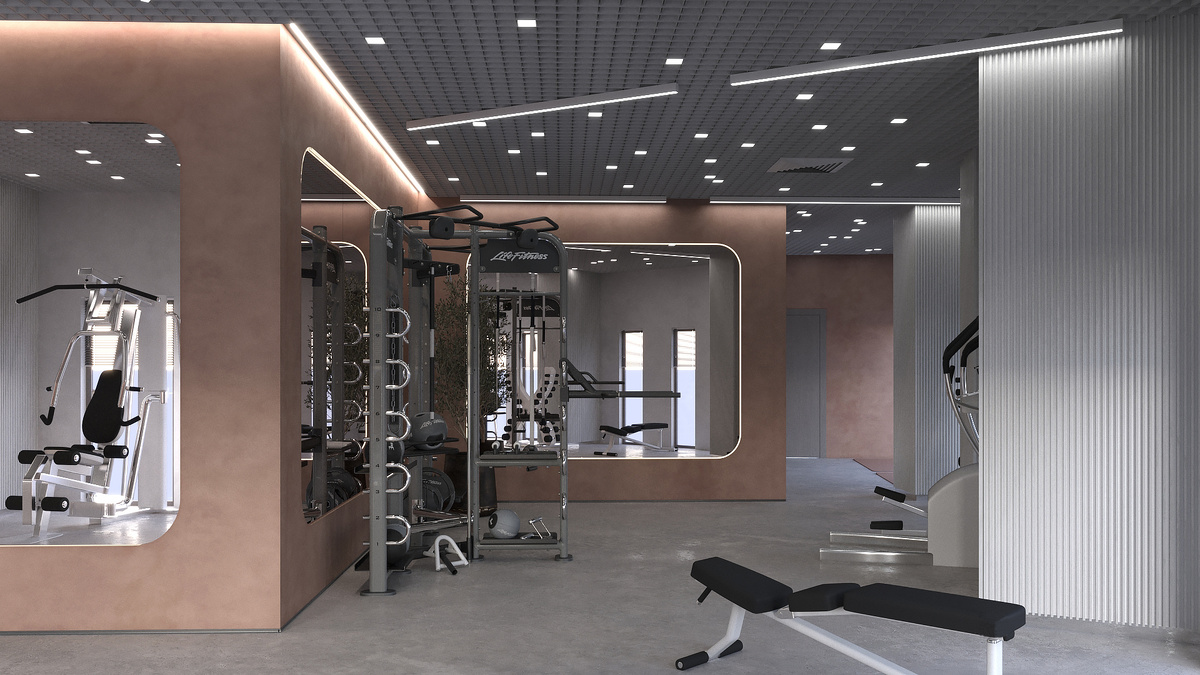 Тренажерный зал для отеля в Минводах