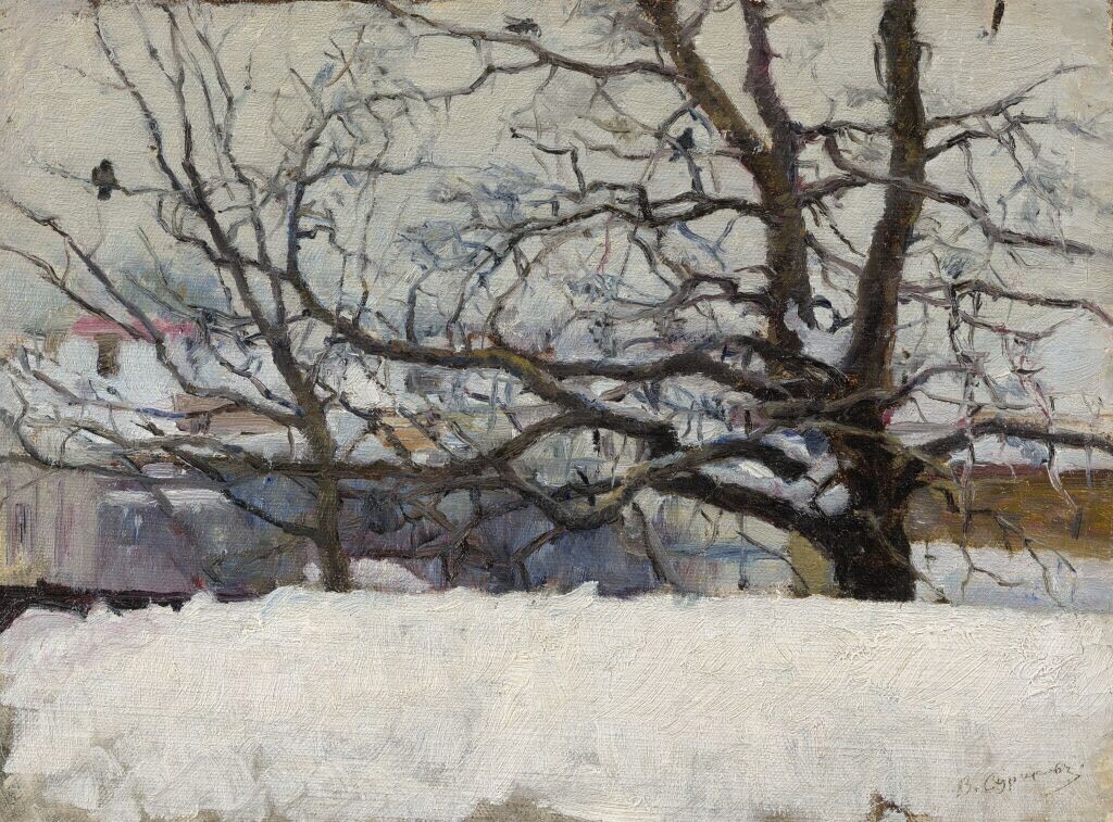 Василий Суриков. Зима в Москве. 1884-1885