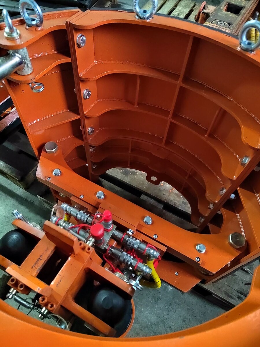 СТ-40В в комплектации для монтажа в колодце Д=1000 мм