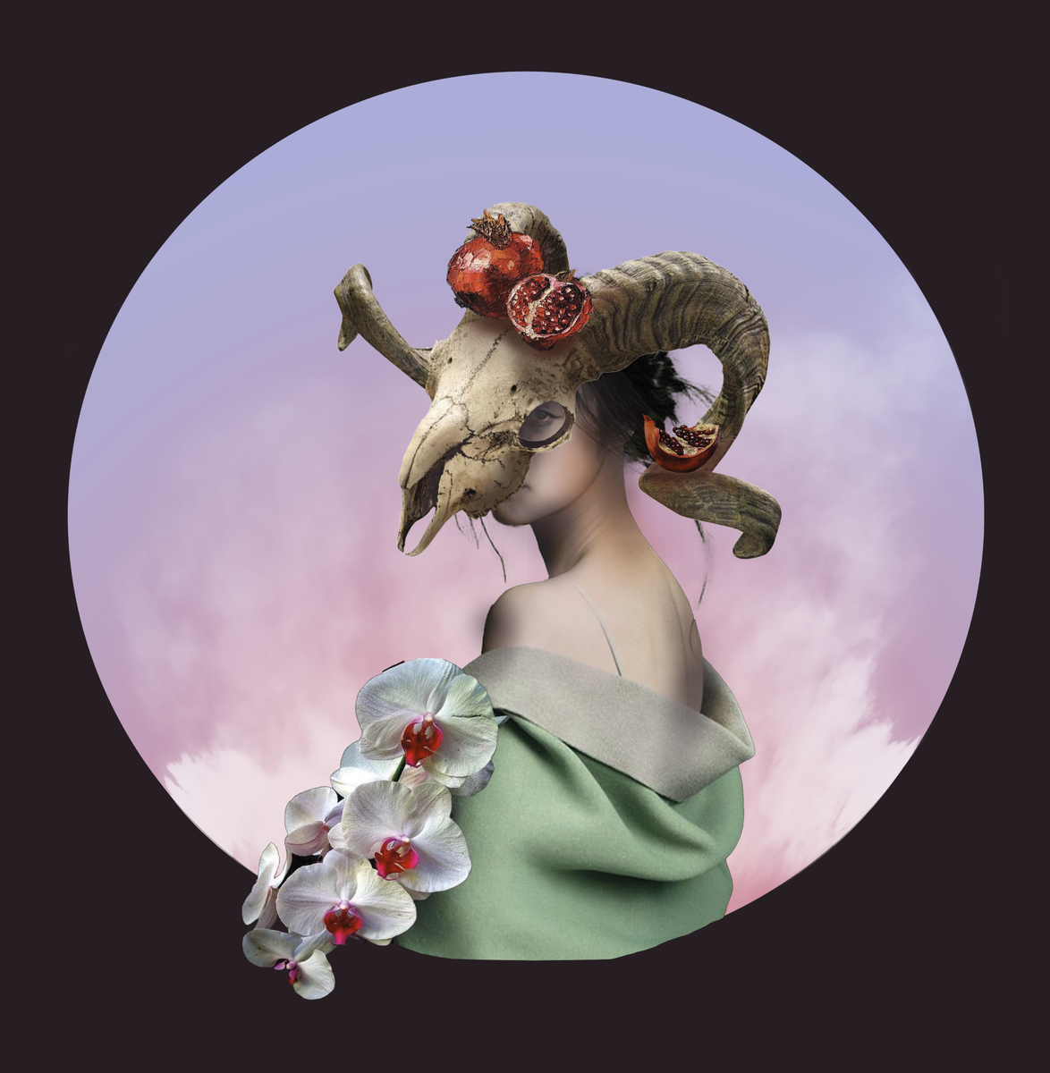 Анастасия Куницына "Дева"цифровая живопись