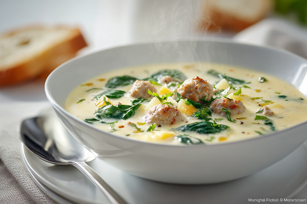    Густой, ароматный, с тающими во рту фрикадельками