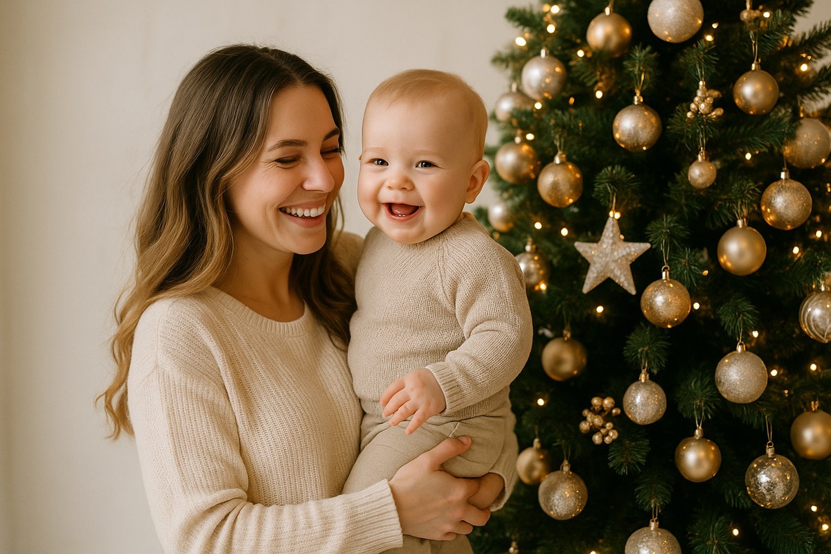 Первый Новый год с новорожденным!