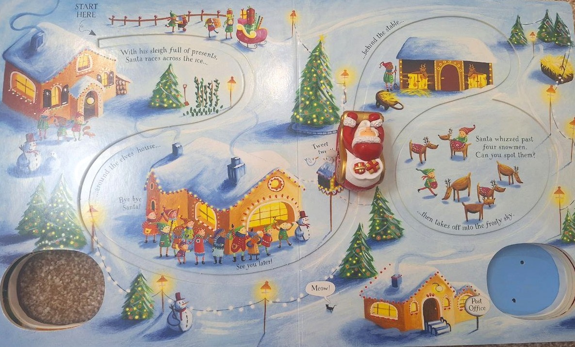 Сани выезжают)