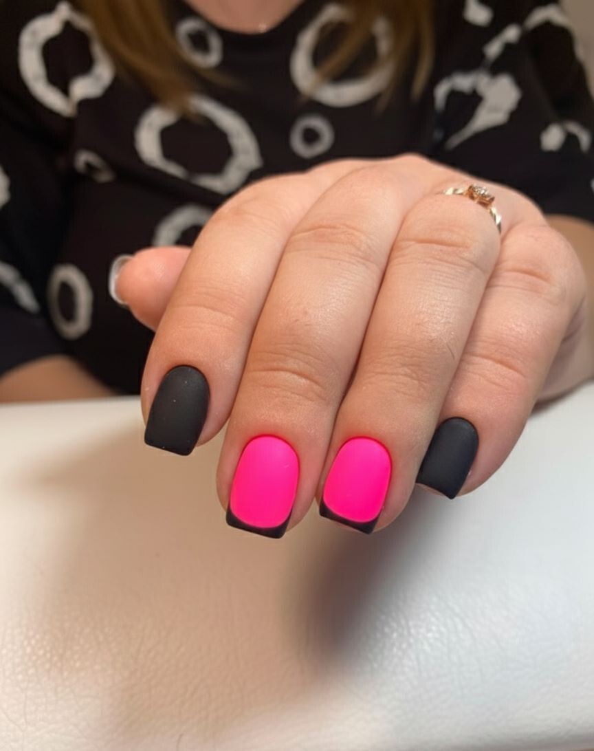 Маникюр на короткие ногти