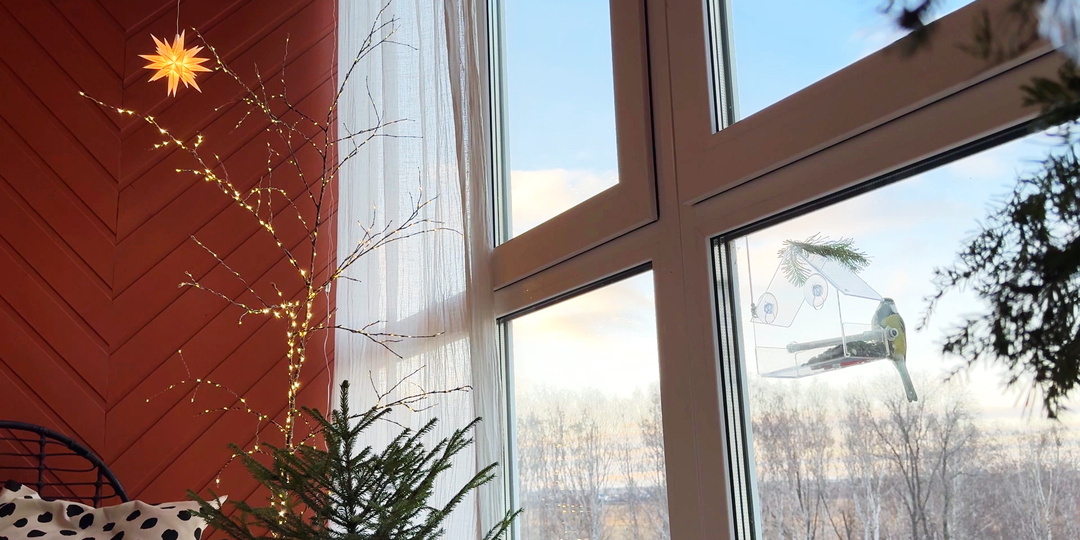 УКРАШАЮ БАЛКОН К НОВОМУ ГОДУ - ДЕЛЮСЬ ПРОСТЫМИ ИДЕЯМИ 🎄❄️