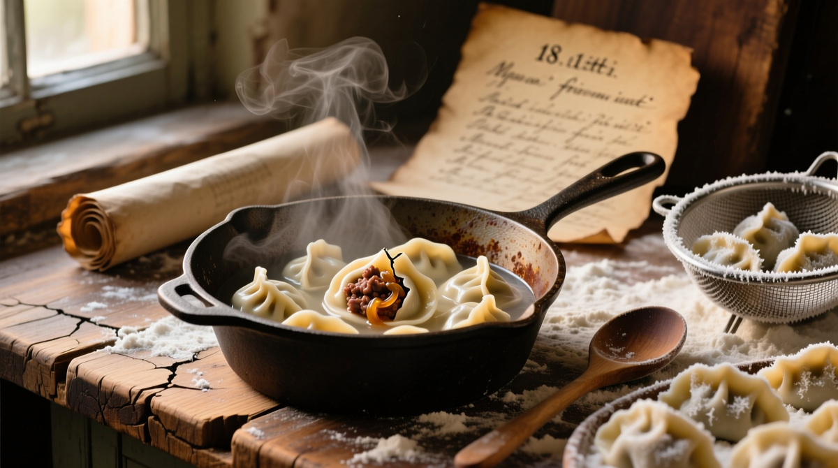 «Вот так выглядел «стратегический запас» уральской семьи: пар, сок — и никакой воды в фарше. Разлом сделан специально — чтобы вы увидели: это не фарш «для галочки», а еда на вырост»