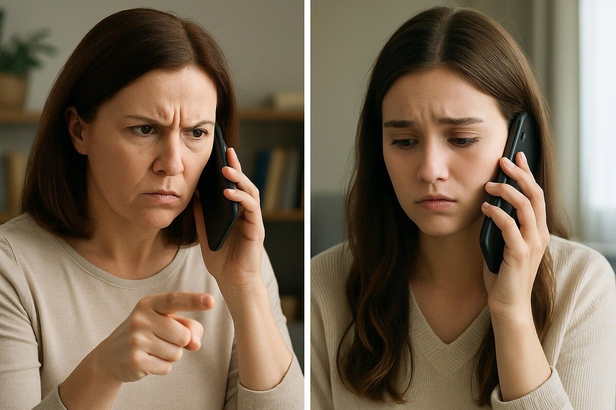 Сколько бы лет ни было дочке, мама, которая воспитывала ее как «хорошую девочку», все равно ею недовольна. Источник: нейросеть📷
