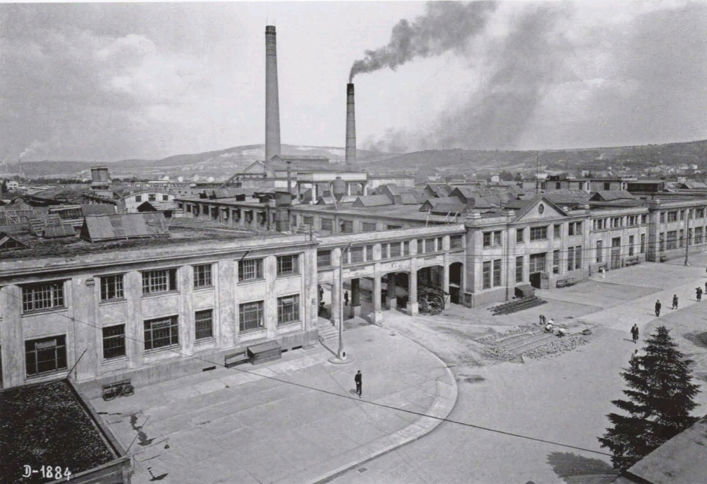 Завод Zbrojovka Brno во время оккупации.