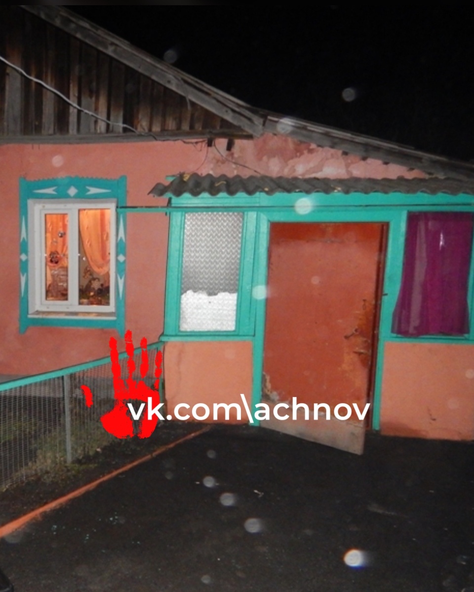 Дом, в который проникли воры