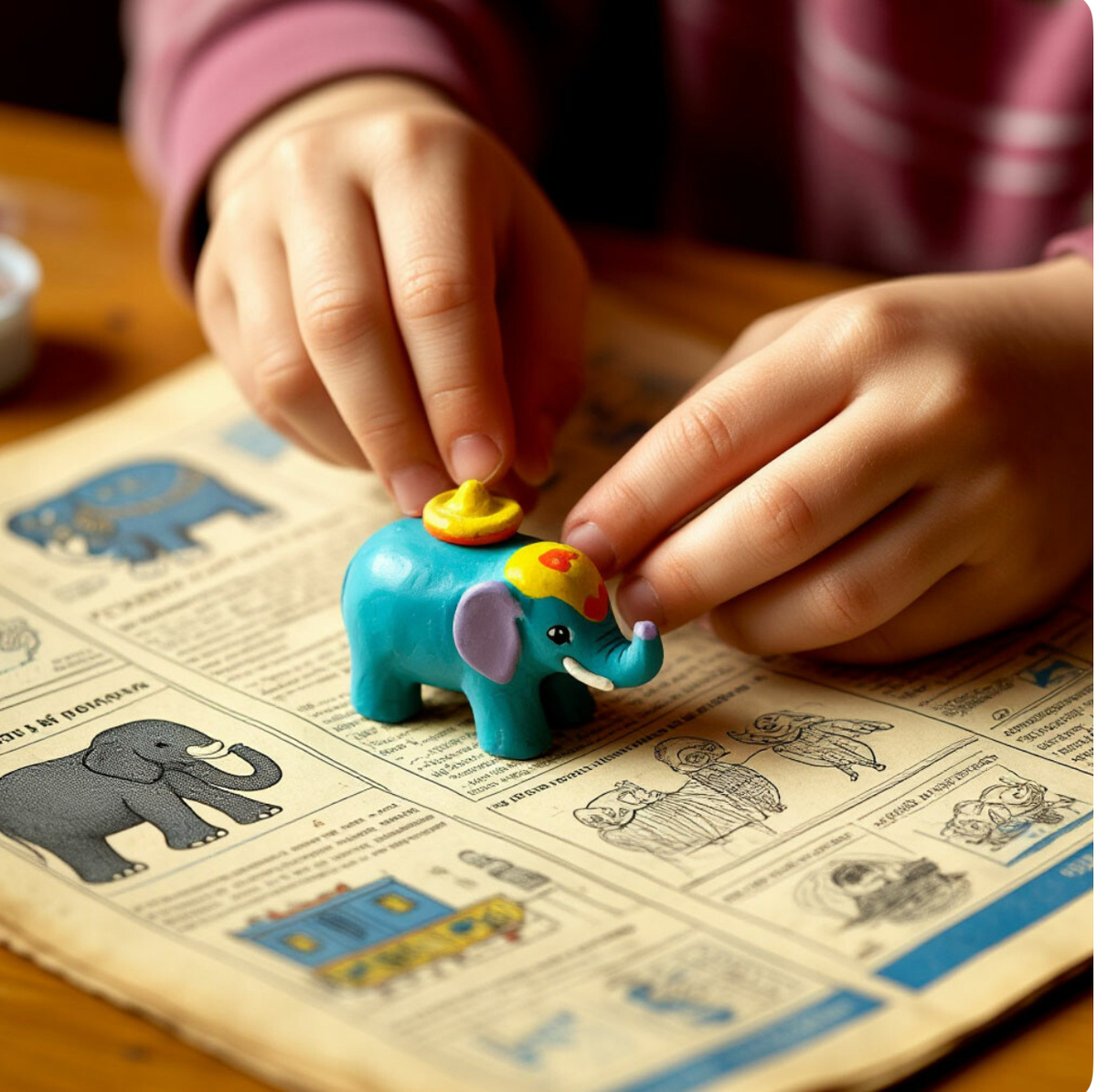 Лепим из пластилина с детьми 