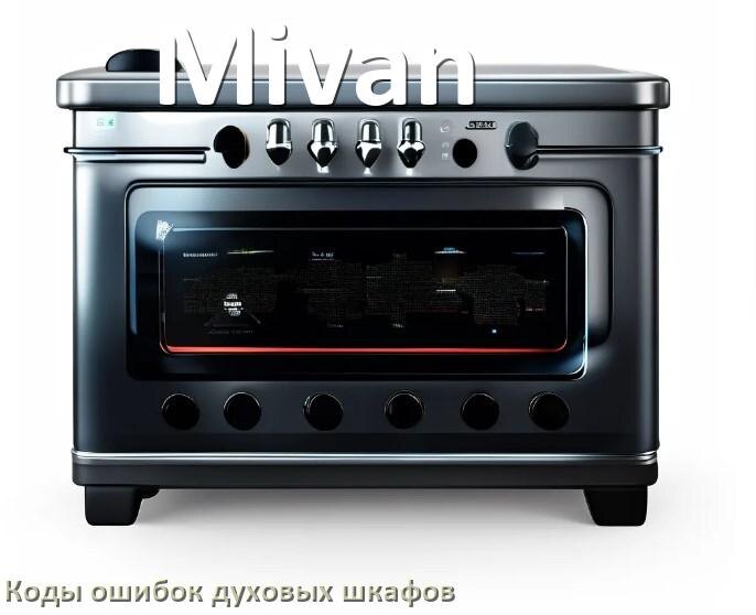 
Духовой шкаф Mivan ошибки коды что означает F01, F24, F12, E011, Loc, F03