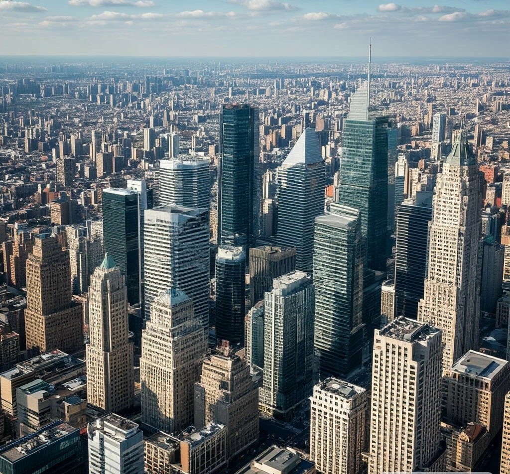 Экономика мегаполисов — это экономика торговых центров, офисных башен, банковских операций и госуслуг.