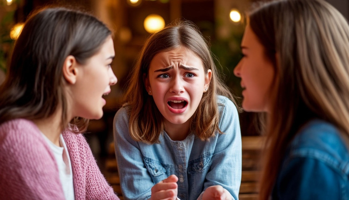 Девочка рассказала обо всем друзьям в школе