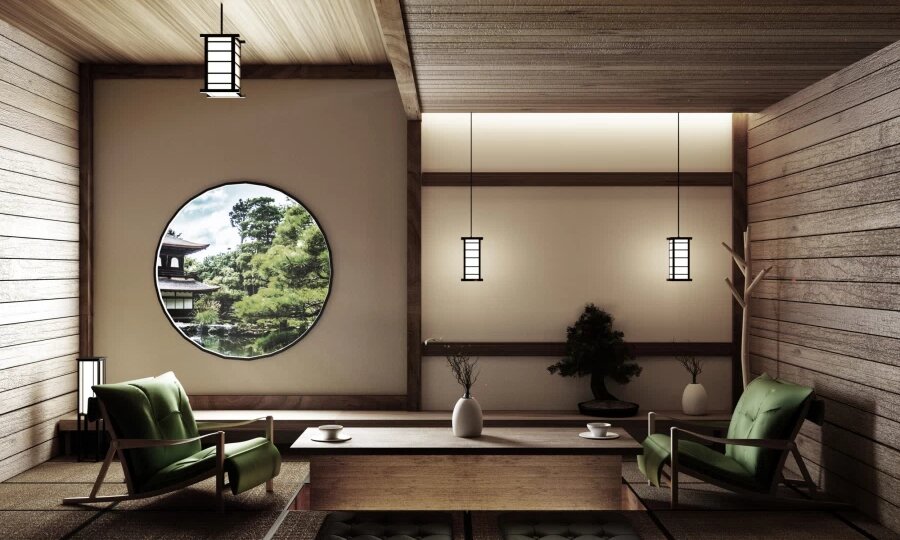 Японский дзен-дизайн: интерьер, который успокаивает