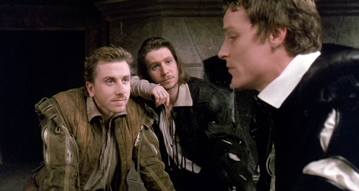 Кадры из фильма «Розенкранц и Гильденстерн мертвы». Реж. Том Стоппард