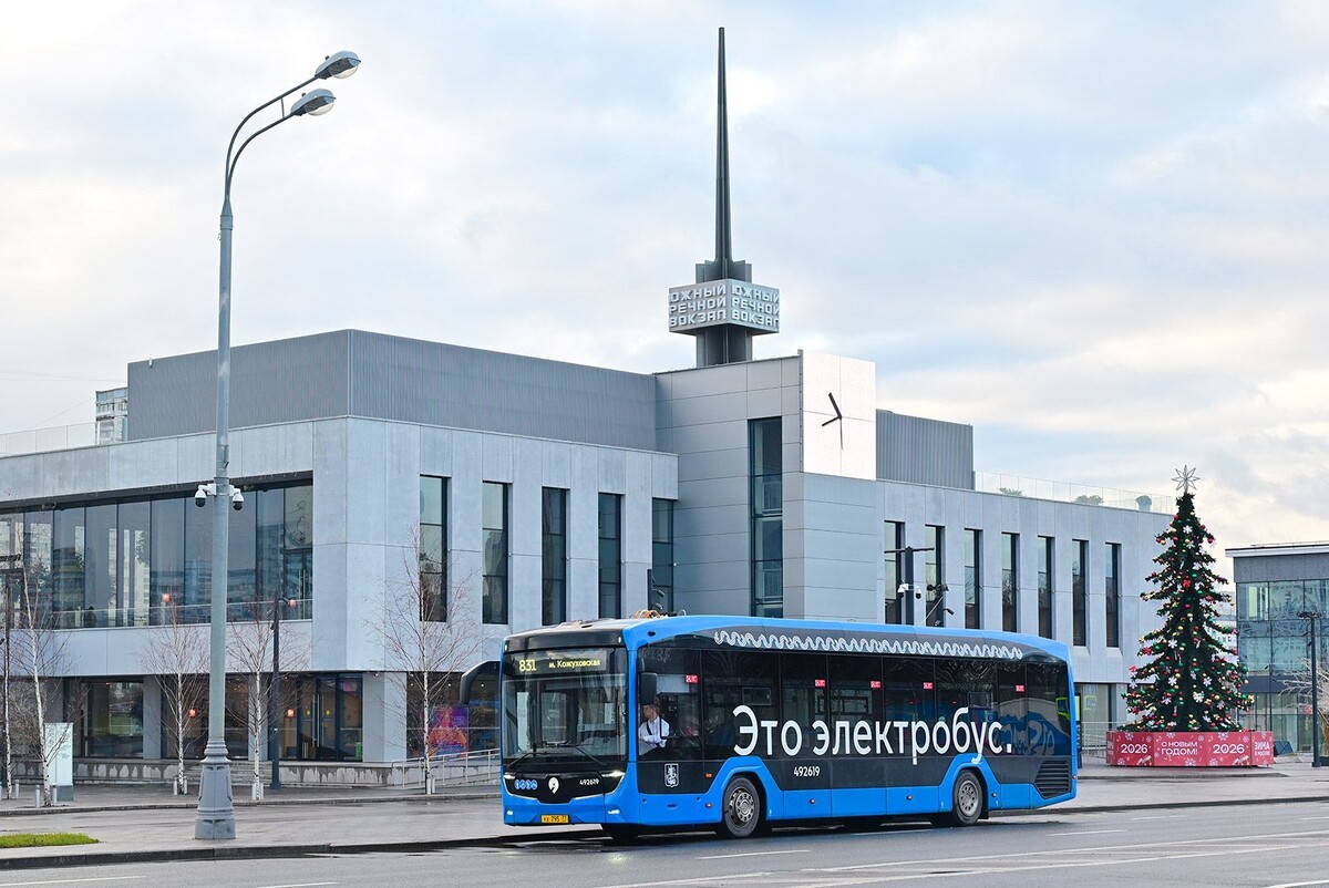    Электробусы стартовали на маршрутах 766 и 831 в южных районах столицы