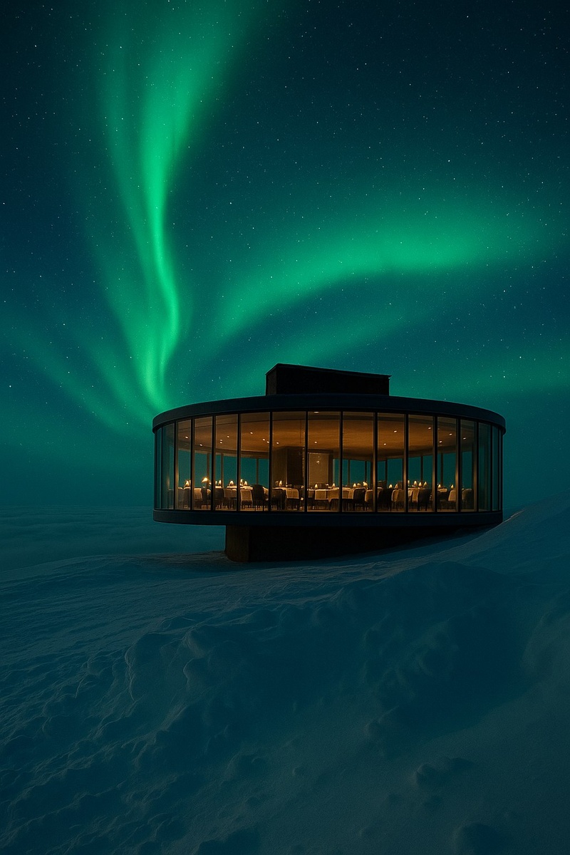 Панорамный ресторан на вершине