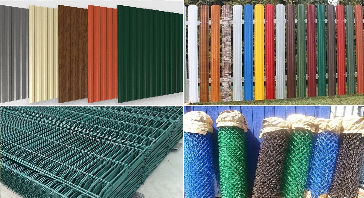 Популярный материал для заборов