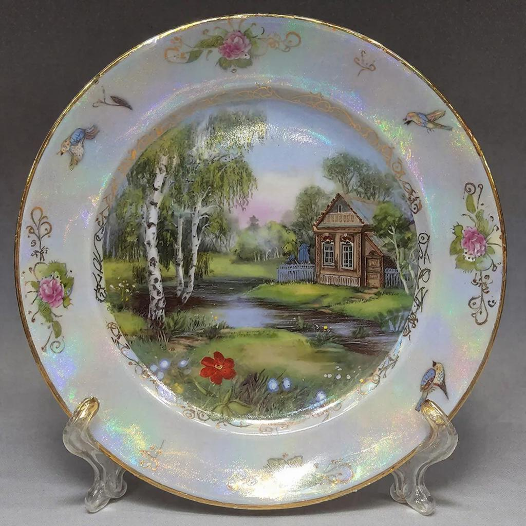 картина сгенерирована ИИ, "волшебное блюдце"