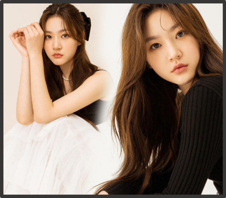 Снимок с экрана монитора. Актриса Ким Сэ Рон.