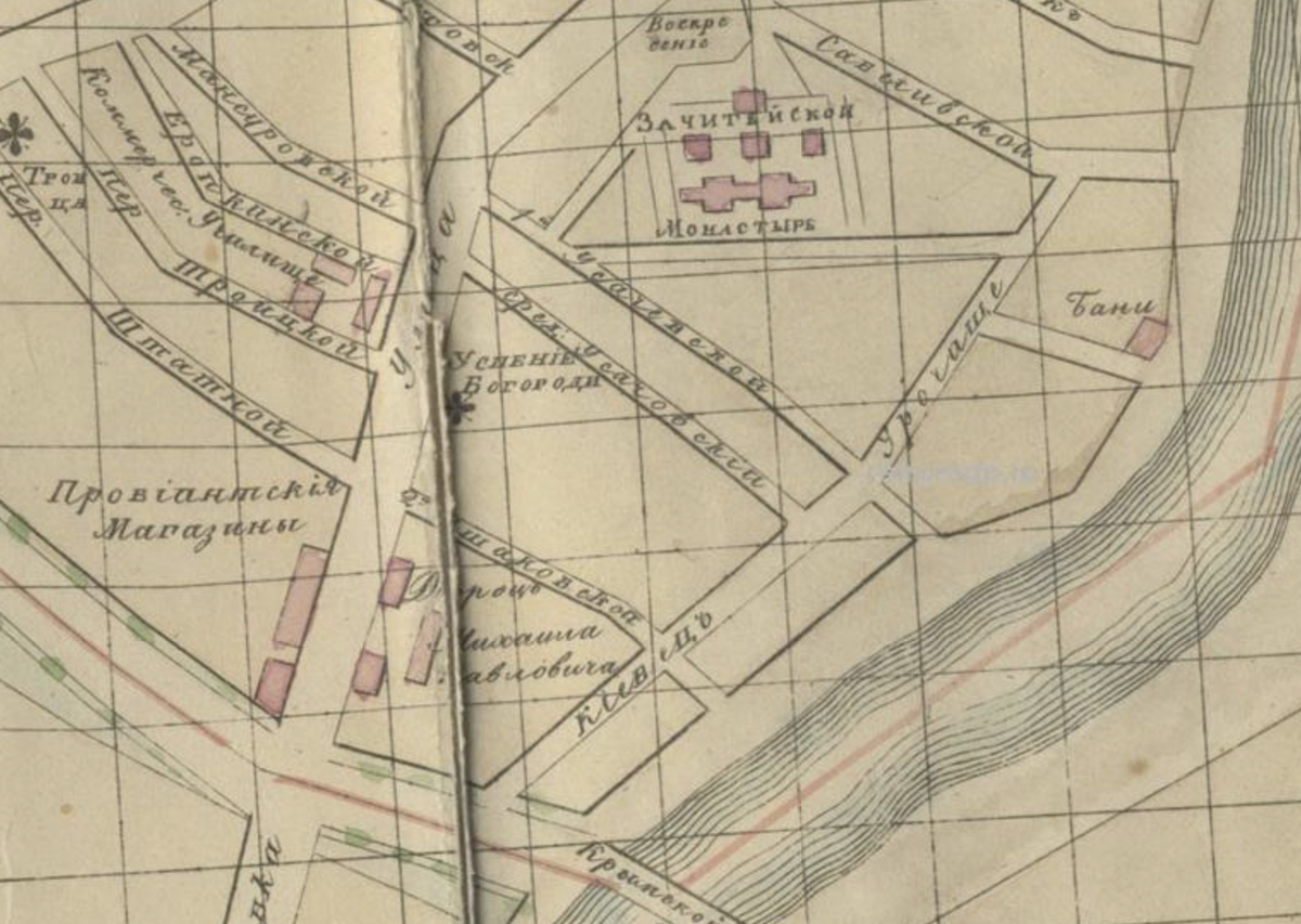На плане Москвы 1843 года указано такое название переулка. С сайта www.retromap.ru.
