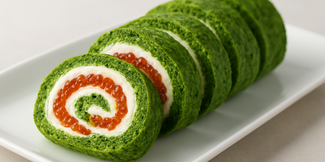 Шпинатный закусочный рулет - на праздничный стол + диетический вариант