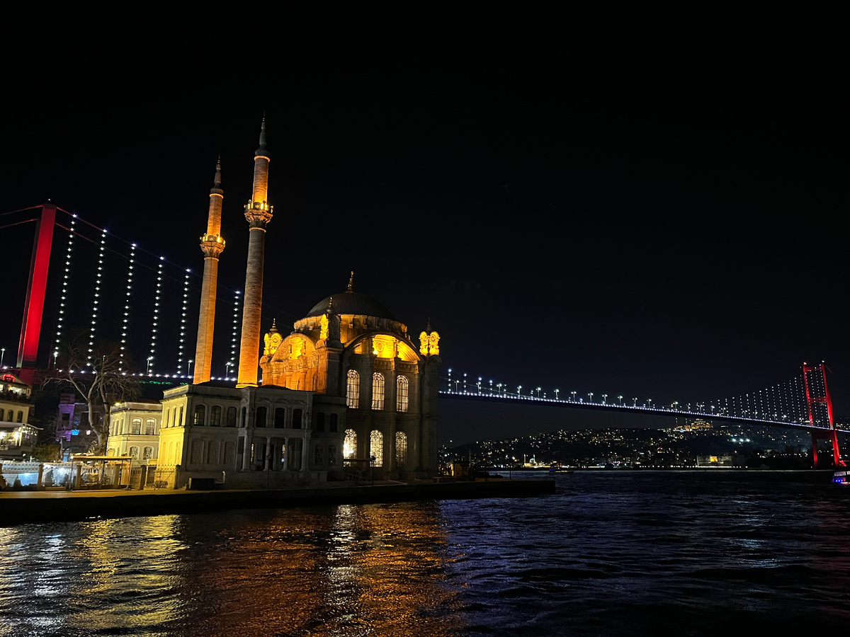 Мечеть Ортакёй Стамбул Турция