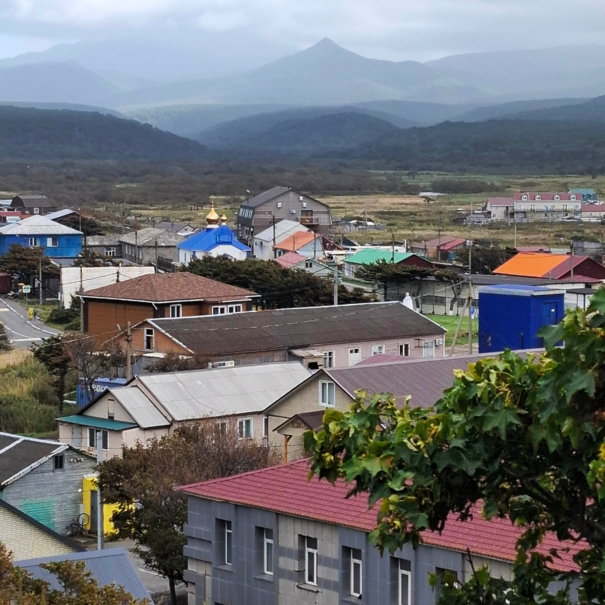 Курильск, сентябрь 2025 года. Фото автора.